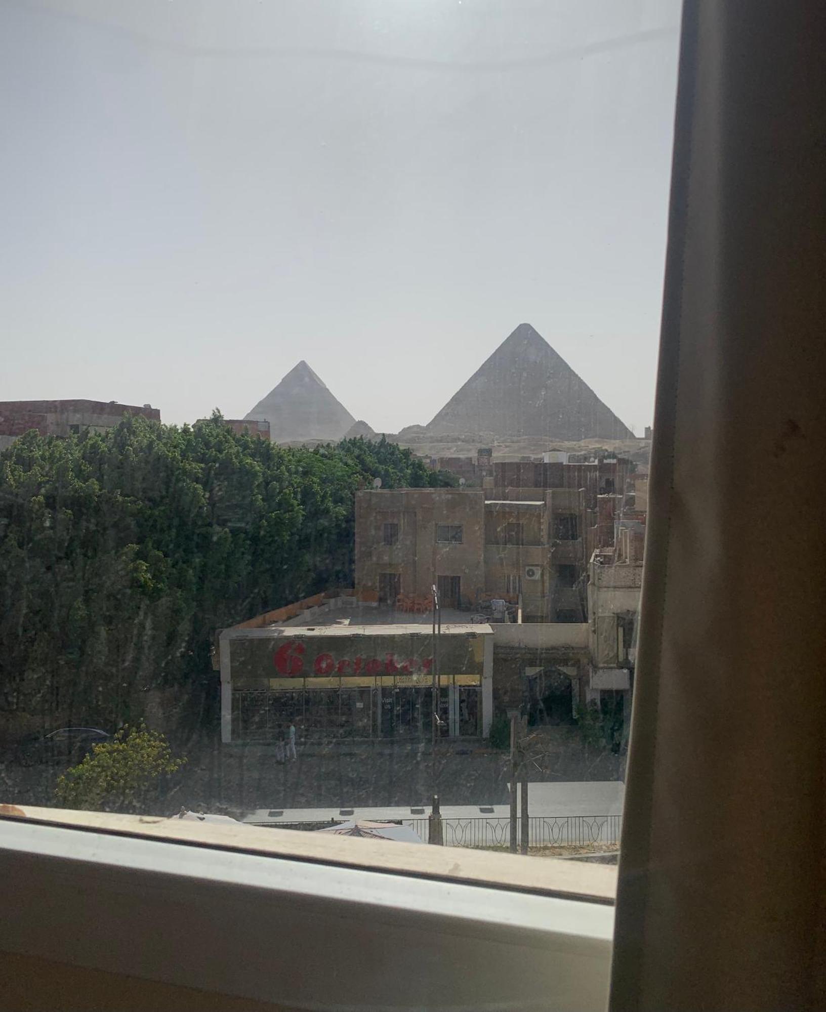Memphis Pyramids View Hotel Nazlet el-Sîsi Buitenkant foto